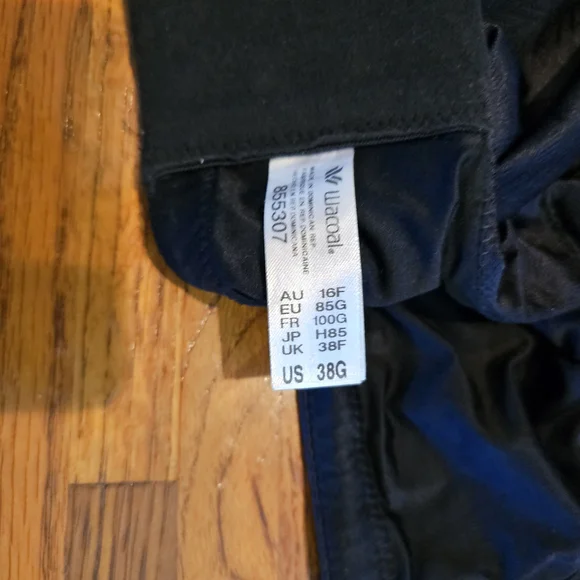 Wacoal Classic Black Bra - Picture 5 of 5